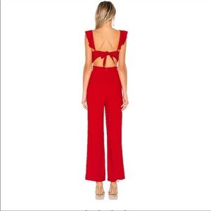 Only worn once superdown jumpsuit from revolve.